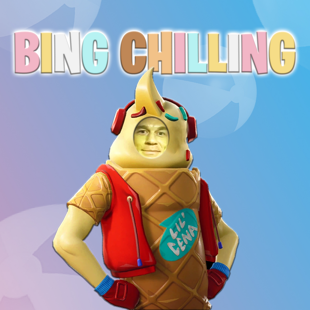 Bing Chilling Fortnite T-Shirt
